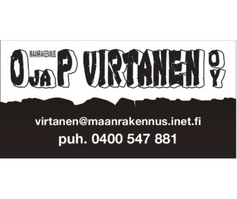 Maanrakennus O ja P Virtanen Oy