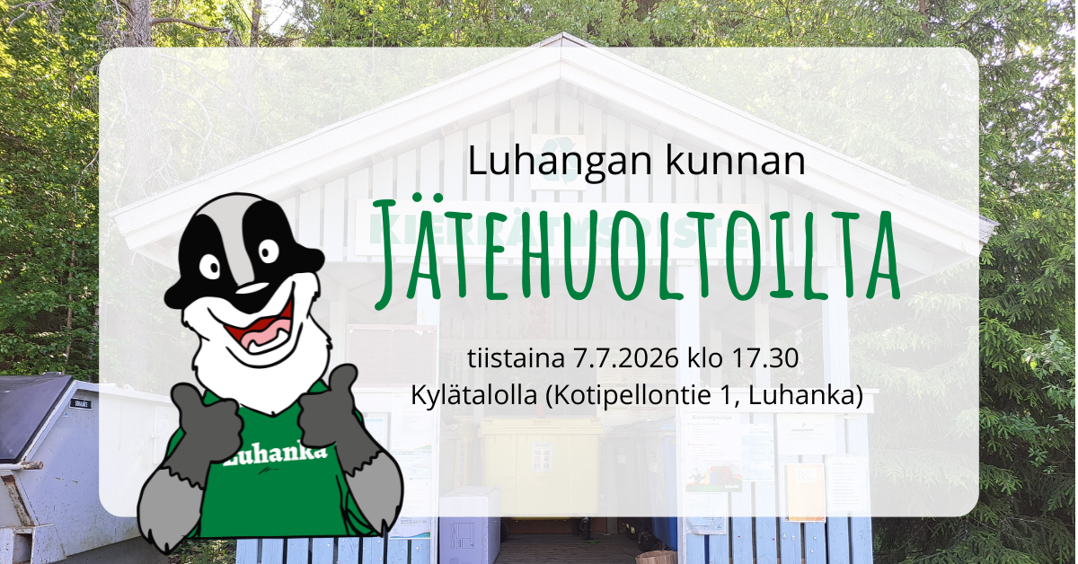 J tehuoltoilta 7 7 2026 Vastaa Kysymyksiin J tehuollosta Luhanka