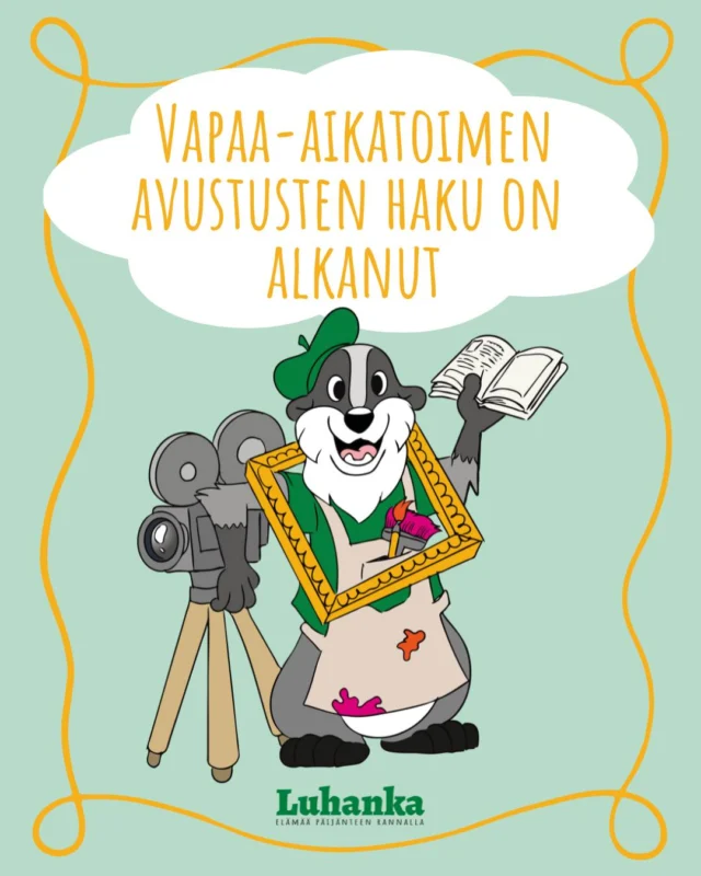 🌻 Luhangan kunnan vuoden 2025 vapaa-aikatoimen avustusten haku on alkanut 🌻

Hakemusten tulee olla perillä kunnassa viimeistään perjantaina 23.5.2025. Hakemukset käsitellään sivistys- ja hyvinvointilautakunnan kesäkuun kokouksessa. 

Luhangan kunnan avustusten myöntämisen periaatteita ja ohjeita on täsmennetty. Tarkemmat ohjeet vapaa-aikatoimen avustusten hakuun löytyy kunnan verkkosivuilta, heti etusivun artikkeleista tai linkistä, joka löytyy profiilin kuvauksesta. 🦡